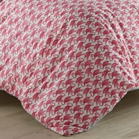 Poppy & Fritz Flamingo Pink Twin Duvet poklopac