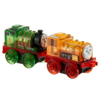 Thomas & Friends Minis Light-up Percy & Ben Model Model Voz lokomotive motora, pakovanje