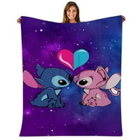 Lilo & Stitch Stitch bacajte pokrivač za zimu