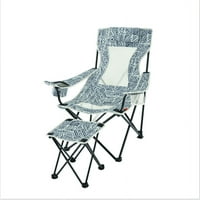 Ozark Trail lounge stolica za kampiranje sa Samostojećim osloncem za noge