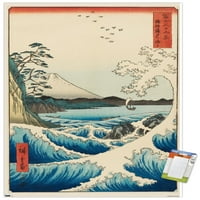Hiroshige - more na zidnom posteru Satta, 22.375 34