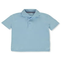 Francuski Tost Boys 4- Školska uniforma kratkih rukava Stretch Strest Moistur Wicking Polo majica