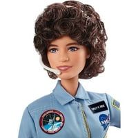 Barbie Sally Ride Inspiring Women Lull Astronaut Space Nasa kaciga Outfit FxD Mattel