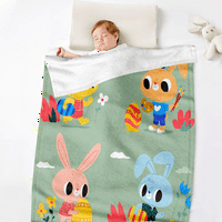 Christian Rabbit jaja sa jastučnicima za krevet za krevet dnevni boravak kauč na razvlačenje ugodno i