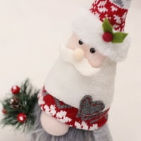 CGLFD Clearce Soba Decor Božićni gnomi plišani santa gnomi plišani božićna lutka Božić za poklon za dom
