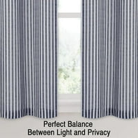 Yiwa Tier Curtains sa čvrstim gumbom, panel za postenu za klizanje za kupatilo, mali pročišćavanje prozora,