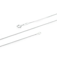 Sterling Silver link lančić ogrlica za žene djevojke Bo lanac italijanski Lanac ogrlica