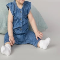 Wonder Nation Baby and Toddler Roll manžetne čarape, 12-pakovanje, veličine 0m-5t