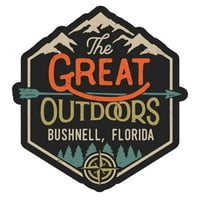 Bushnell Florida The Great na otvorenom dizajn naljepnica vinilne naljepnice
