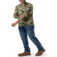 Realtree muški Dugi rukav performanse Camo Tee Bundle